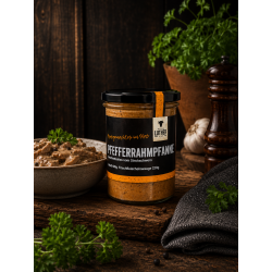 Pfefferrahmpfanne im Glas (400g)